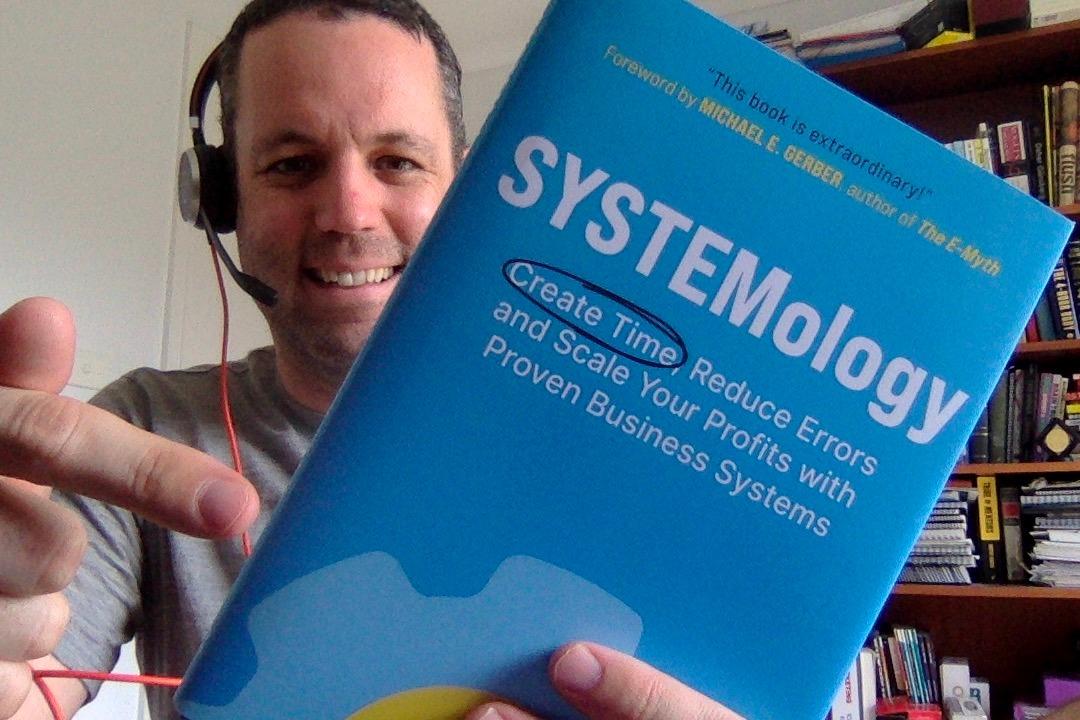 Pete Williams with the SYSTEMology book